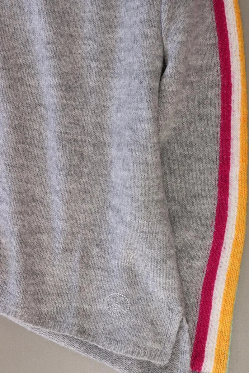 Key Largo Feinstrickpullover Gr. L grau aus Polyester
