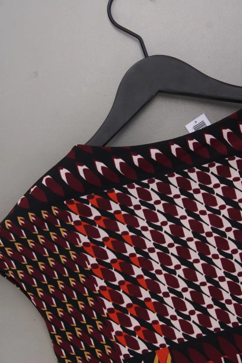 Lady Lol Paris Kleid Gr. M geometrisches Muster neuwertig Kurzarm mehrfarbig