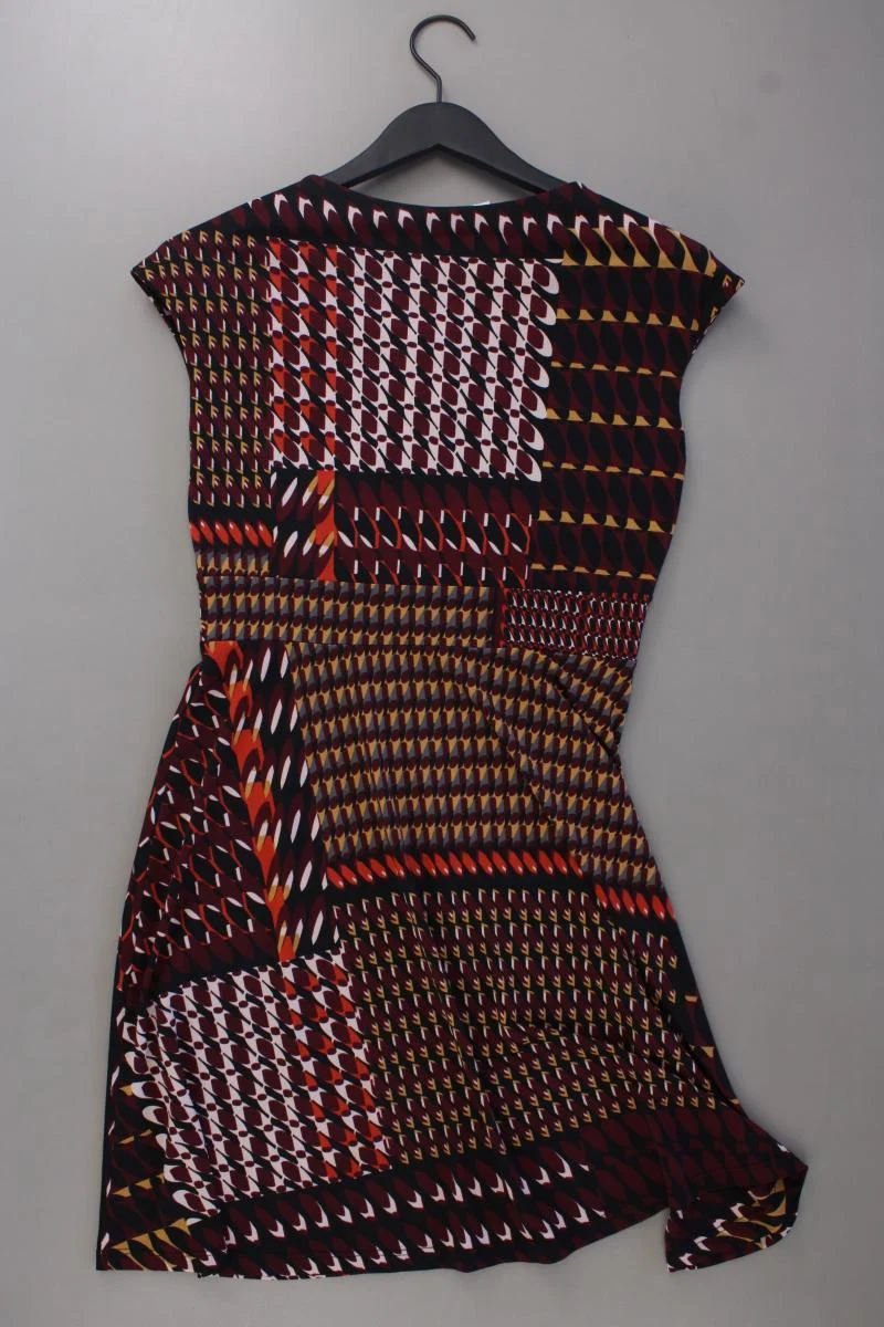 Lady Lol Paris Kleid Gr. M geometrisches Muster neuwertig Kurzarm mehrfarbig