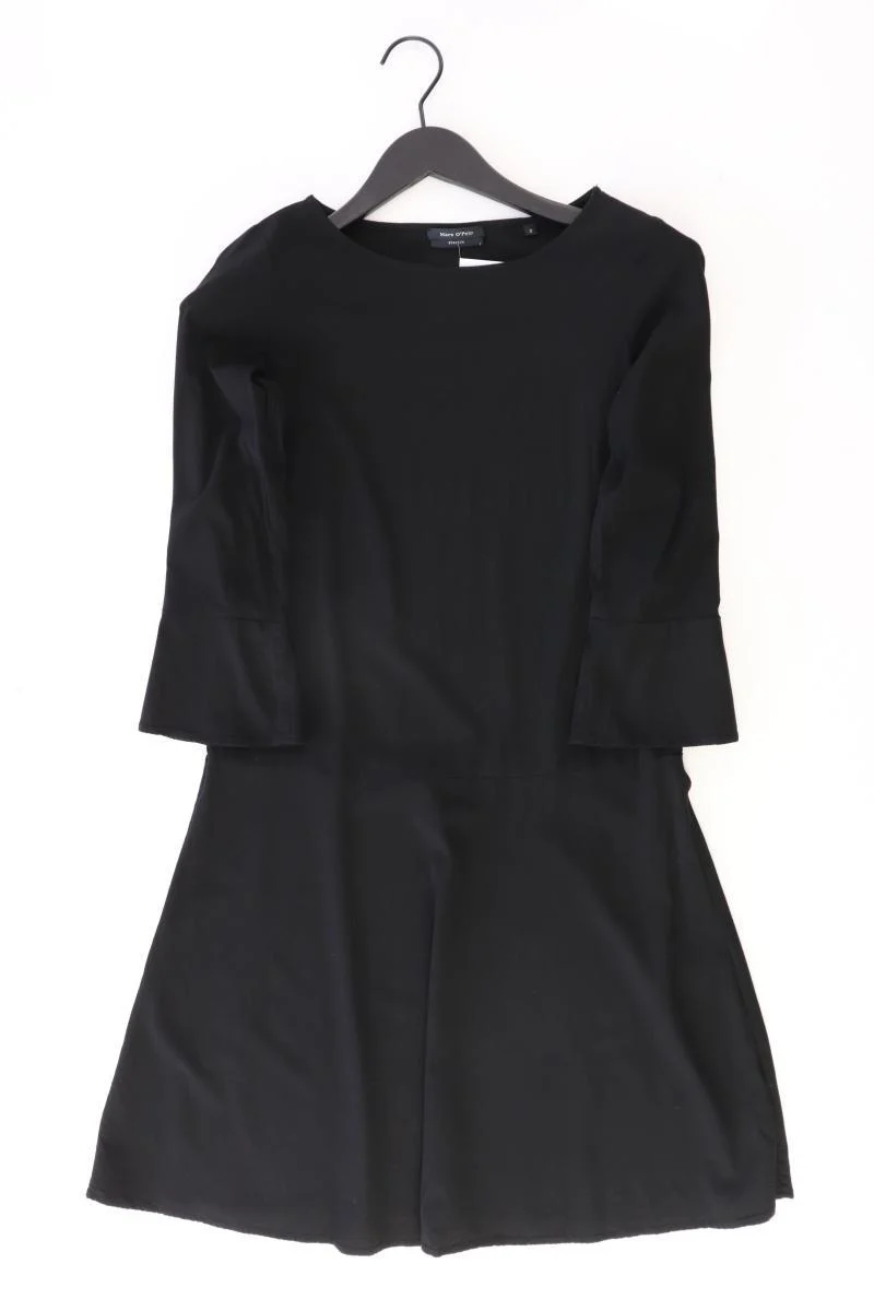 Marc O'Polo Midikleid Gr. 32 neuwertig 3/4 Ärmel schwarz