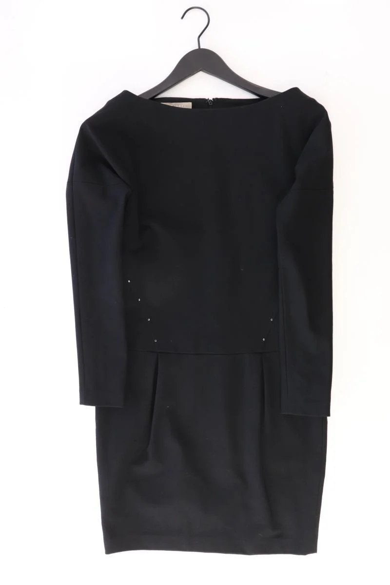 Stefanel Langarmkleid Gr. 38 schwarz