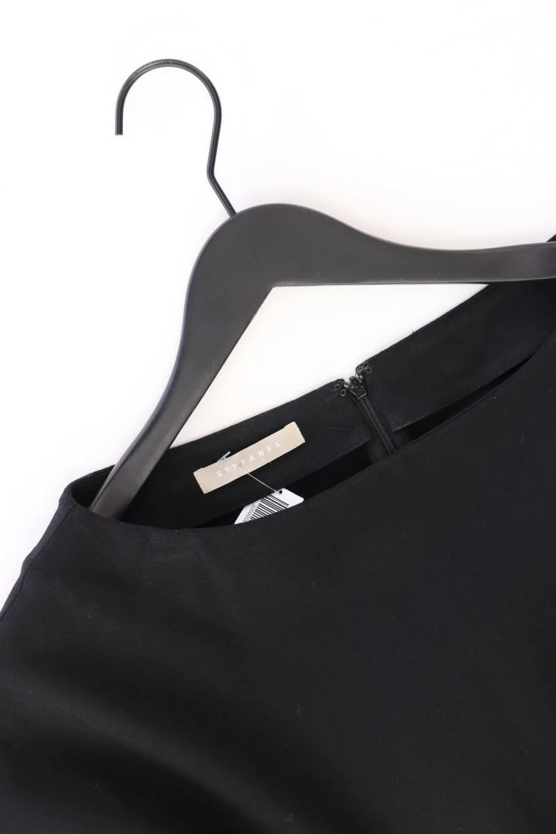 Stefanel Langarmkleid Gr. 38 schwarz