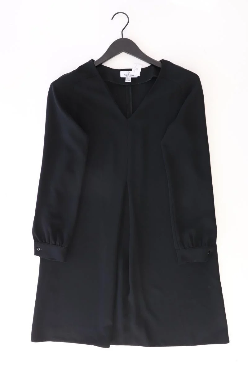 PiuPiu Langarmkleid Gr. 36 schwarz aus Polyester