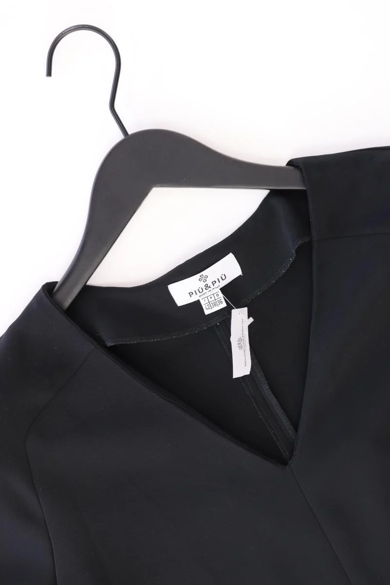 PiuPiu Langarmkleid Gr. 36 schwarz aus Polyester