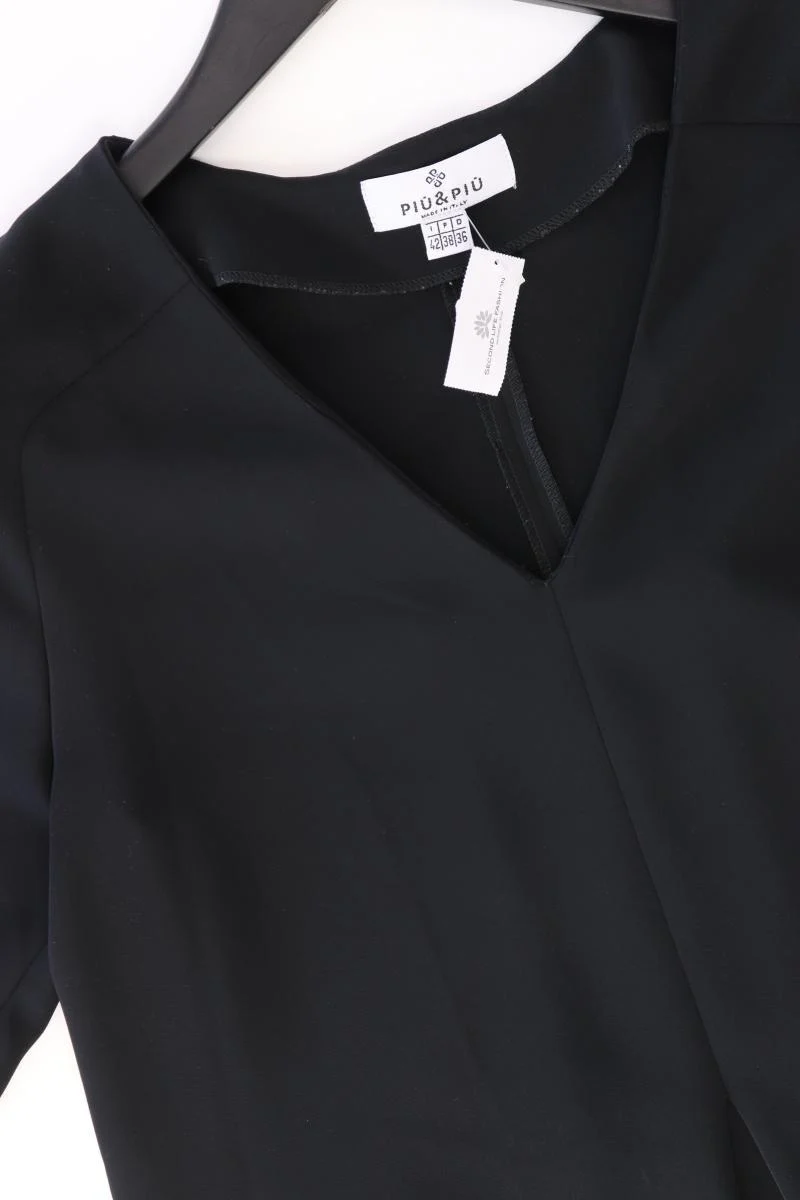 PiuPiu Langarmkleid Gr. 36 schwarz aus Polyester
