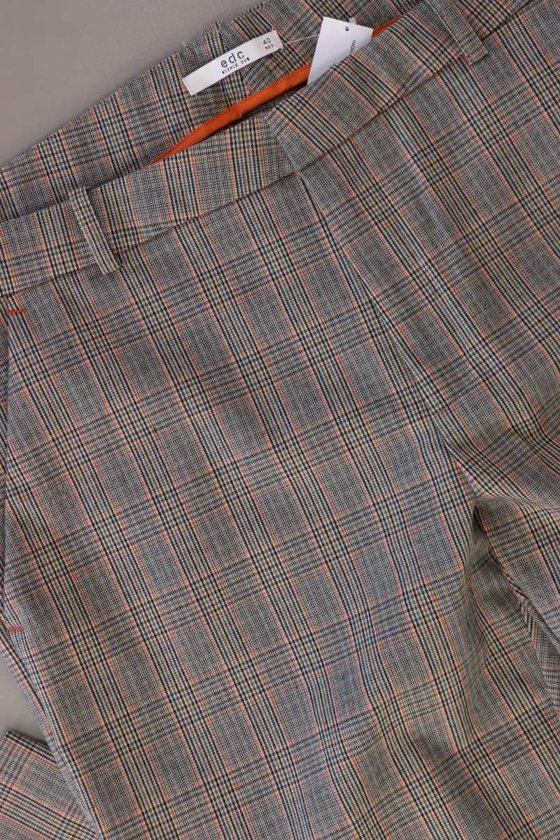 edc by Esprit Hose Gr. 40 kariert braun aus Polyester