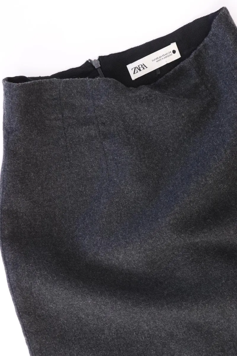 Zara Maxirock Gr. XS grau