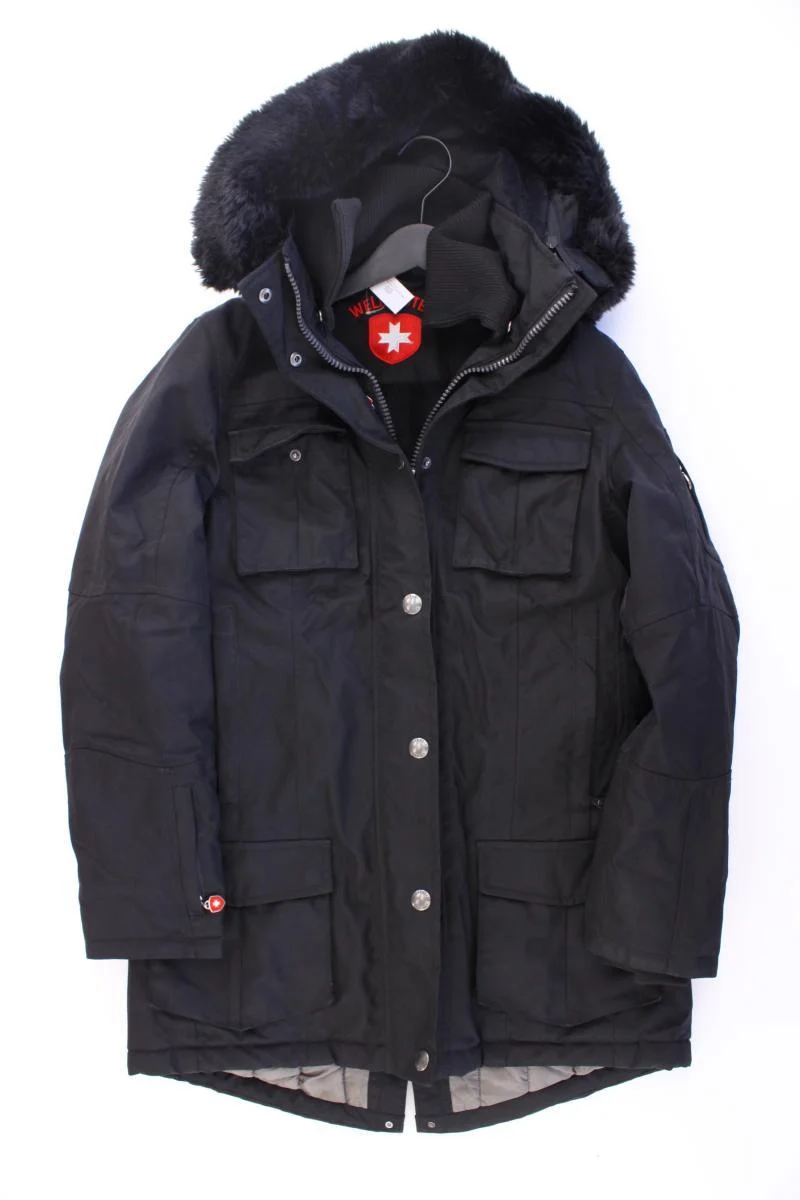 Wellensteyn Wintermantel Modell Harbour Couture Gr. M schwarz aus Polyamid
