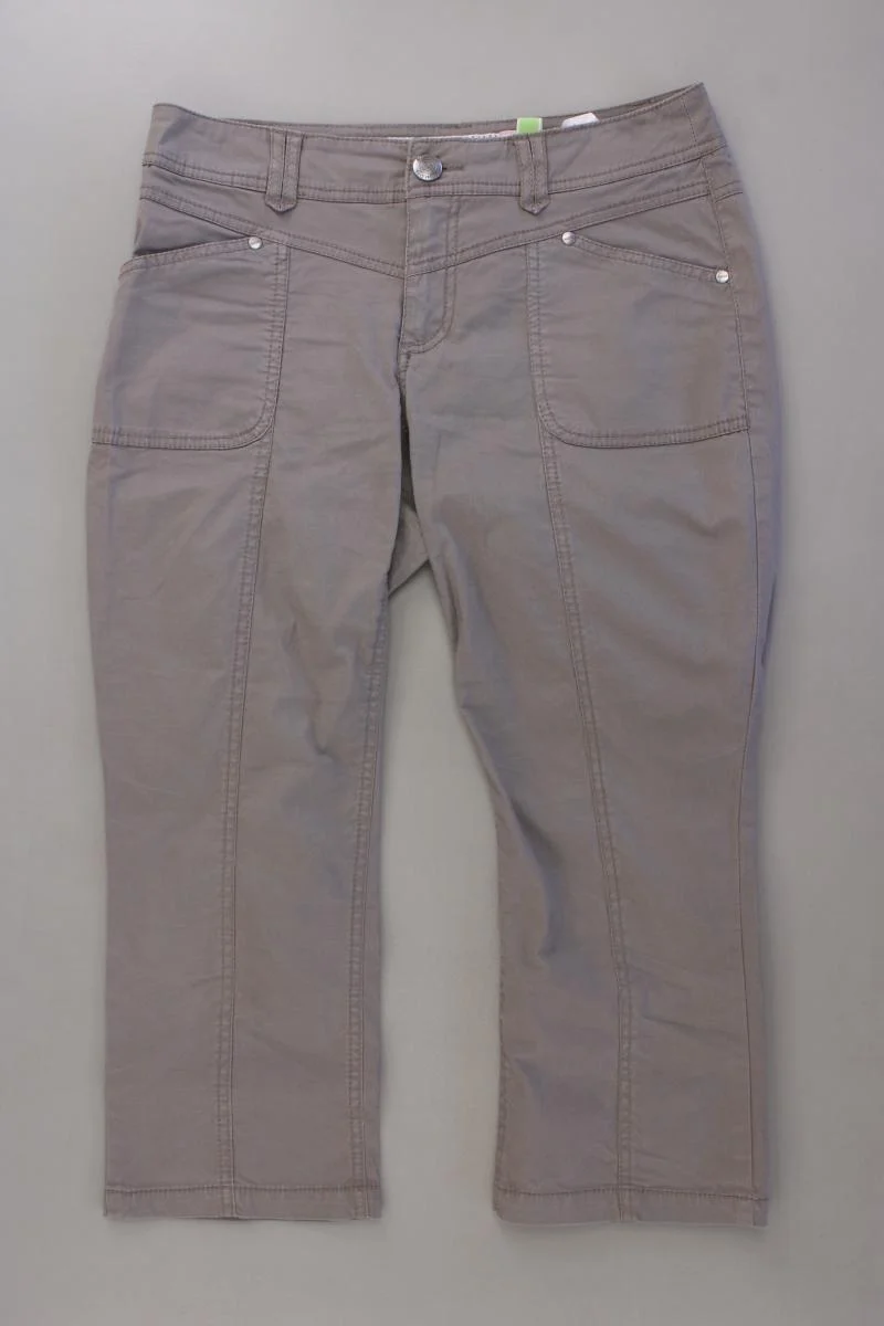 Street One 7/8 Hose Gr. 36/L22 grau aus Baumwolle