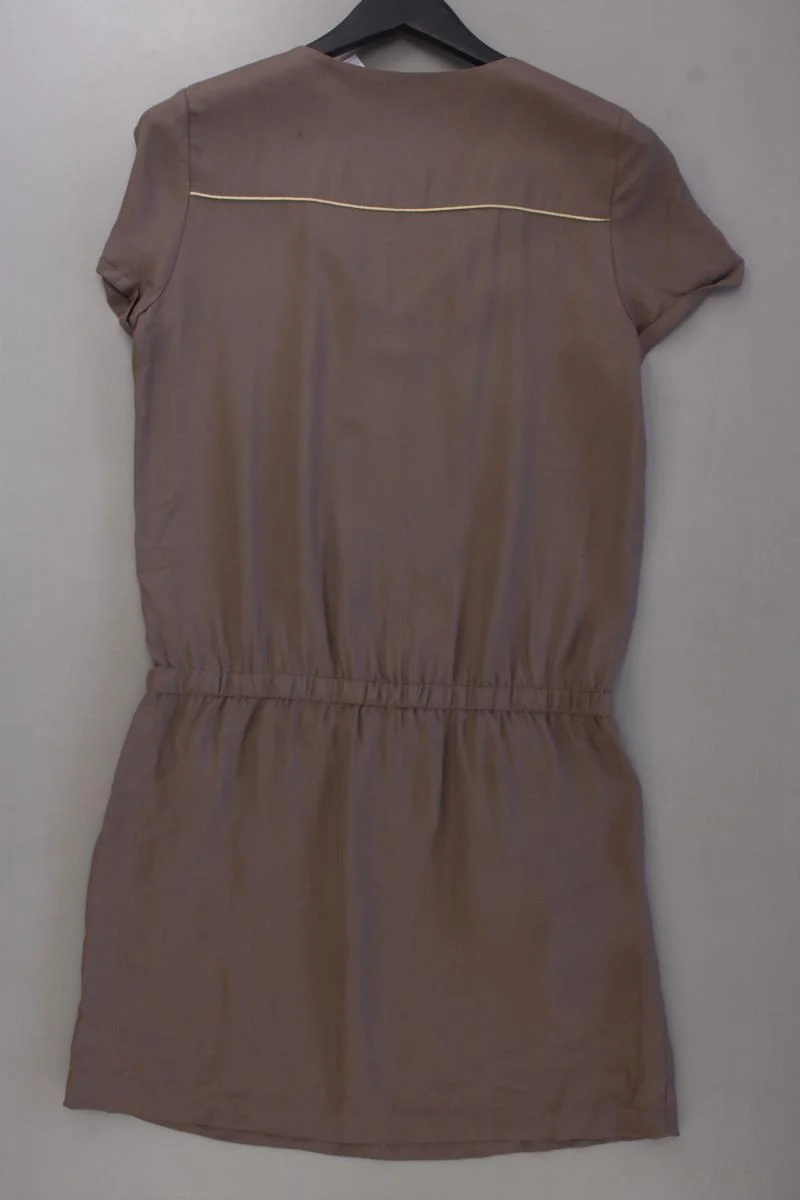 Promod Kleid Gr. 38 Kurzarm braun