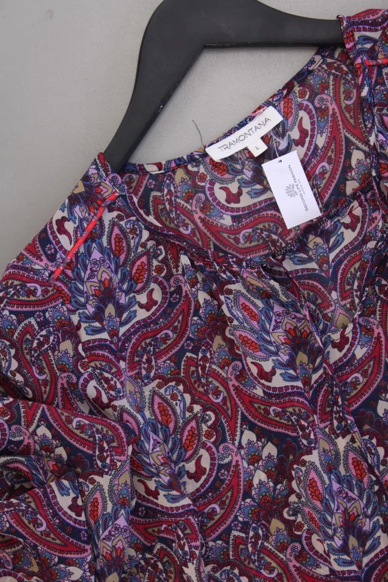 Tramontana Langarmkleid Gr. L mit Paisleymuster mehrfarbig aus Polyester