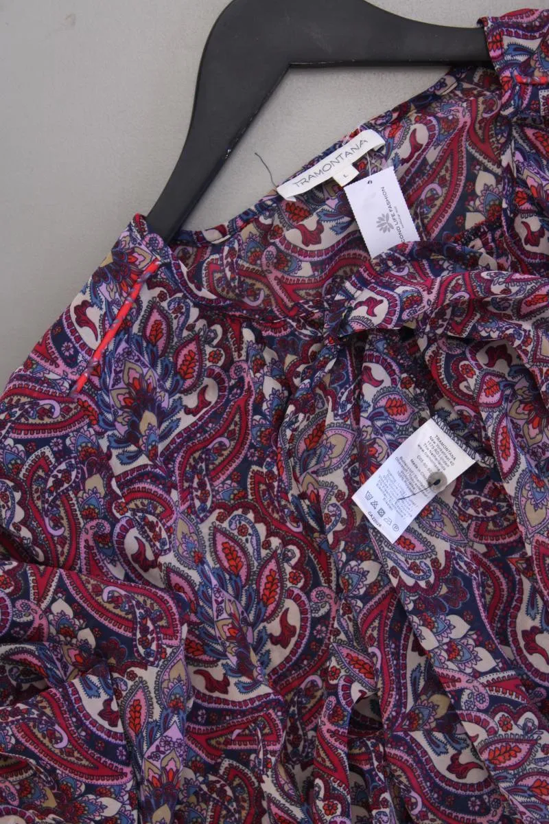 Tramontana Langarmkleid Gr. L mit Paisleymuster mehrfarbig aus Polyester