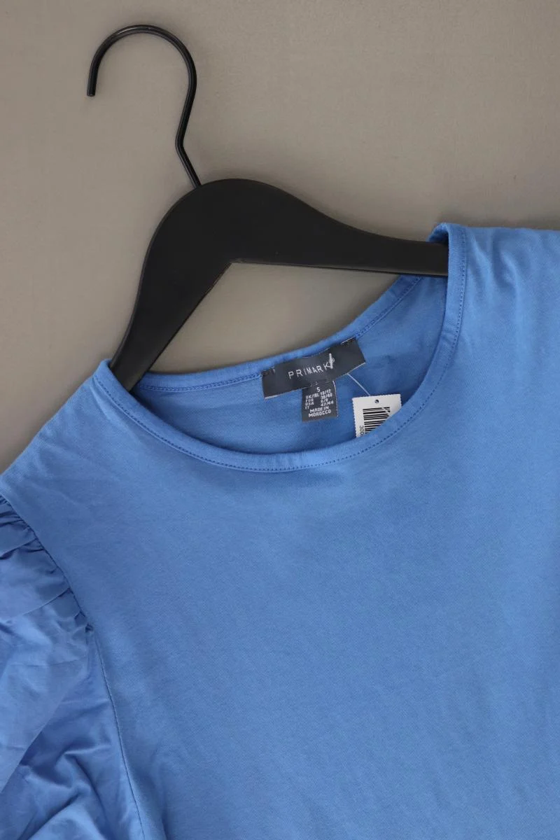 Primark Shirt Gr. S Kurzarm blau
