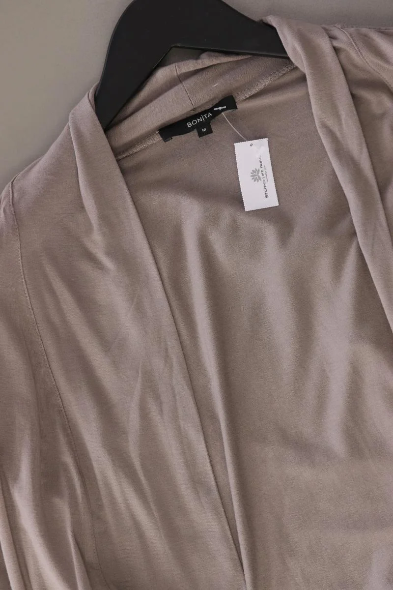 Bonita Regular Cardigan Gr. M 3/4 Ärmel grau aus Viskose