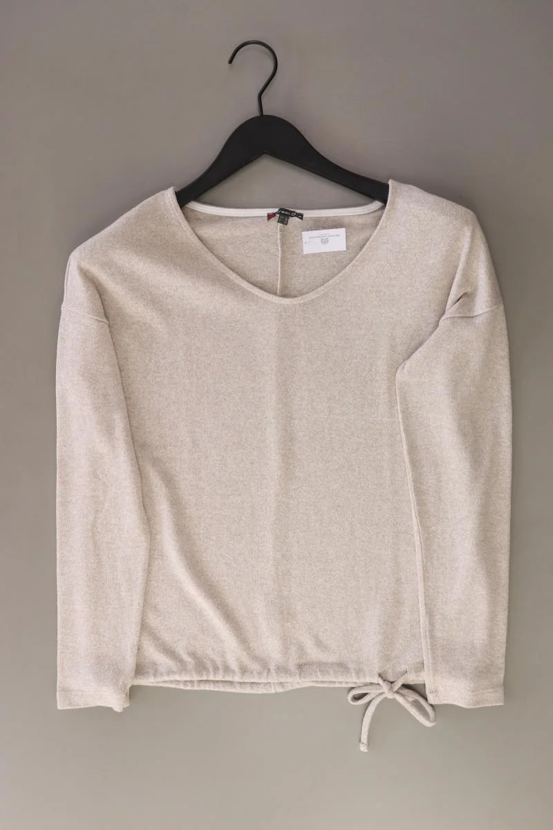 Street One Longsleeve-Shirt Gr. 36 Langarm creme aus Viskose