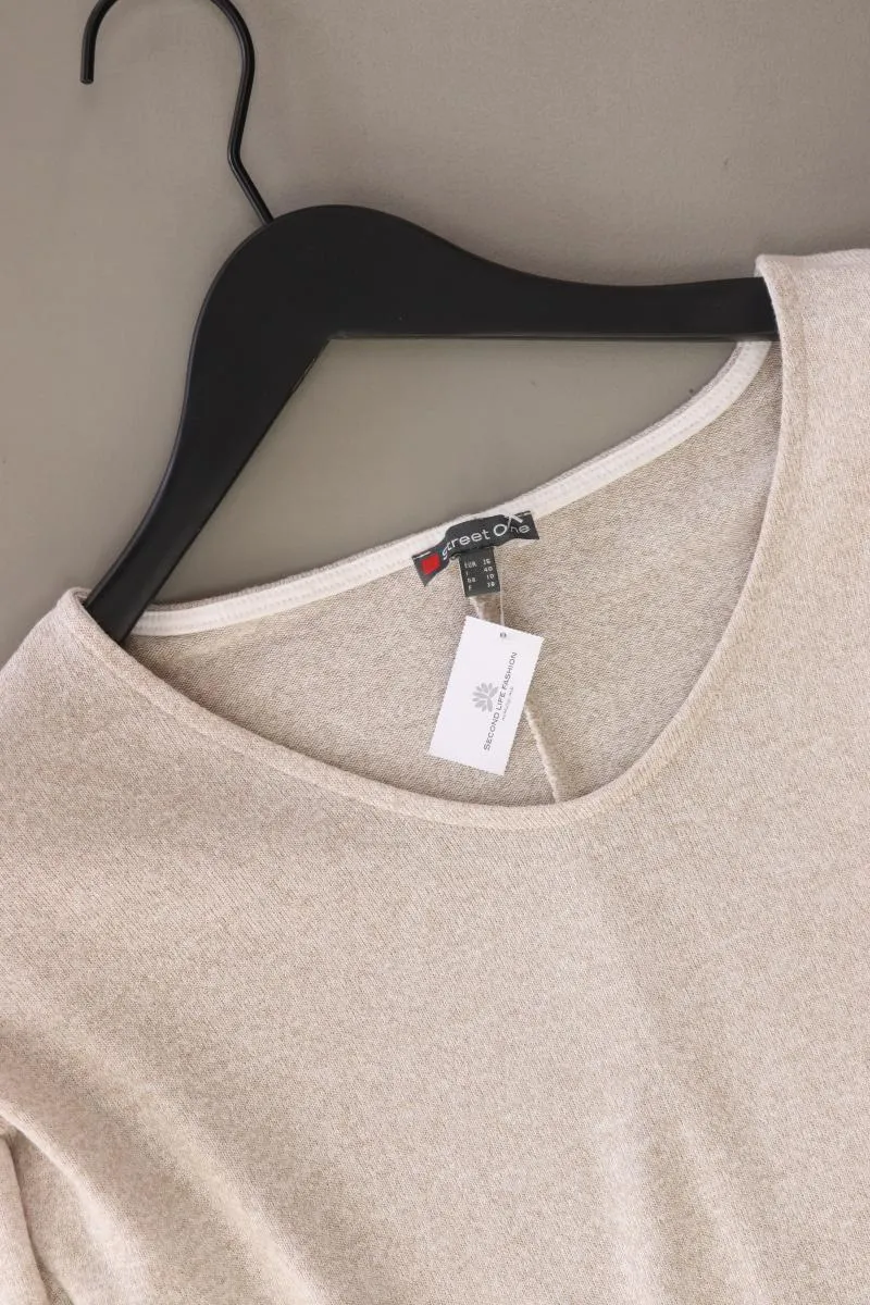 Street One Longsleeve-Shirt Gr. 36 Langarm creme aus Viskose