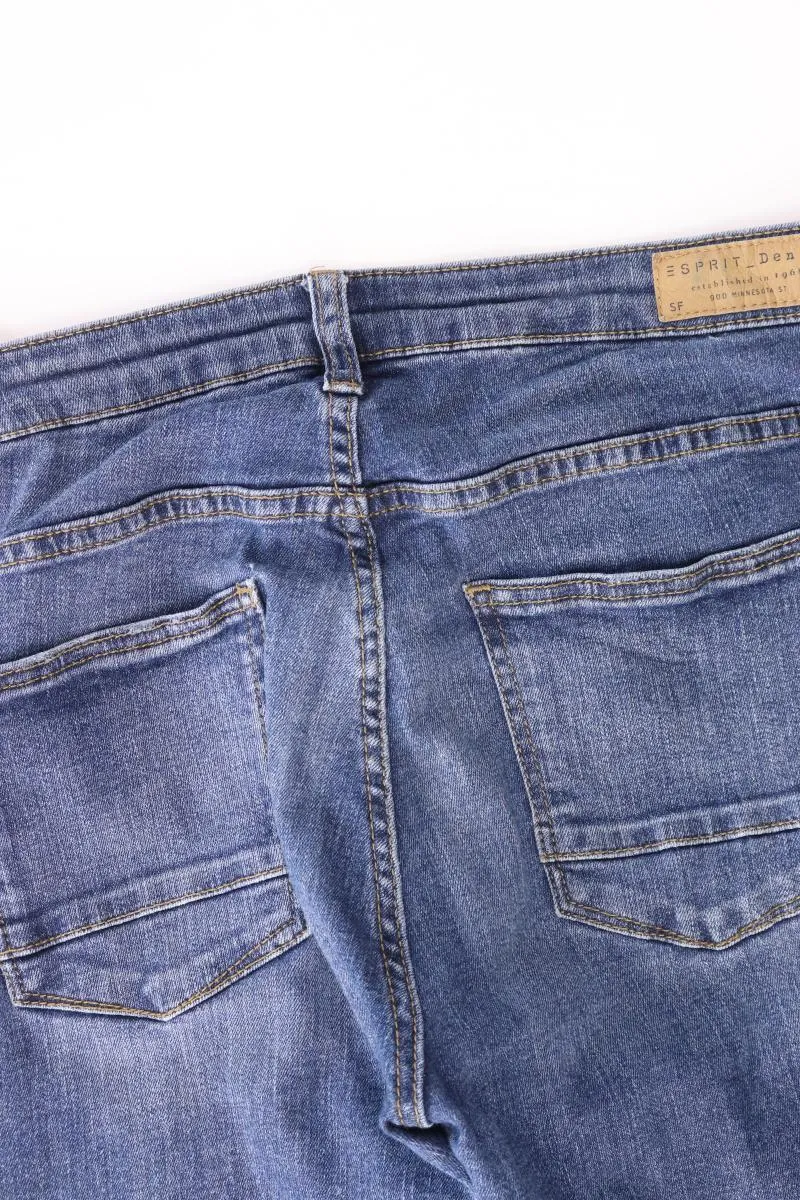 Esprit Skinny Jeans für Herren Gr. W32/L30 blau aus Baumwolle
