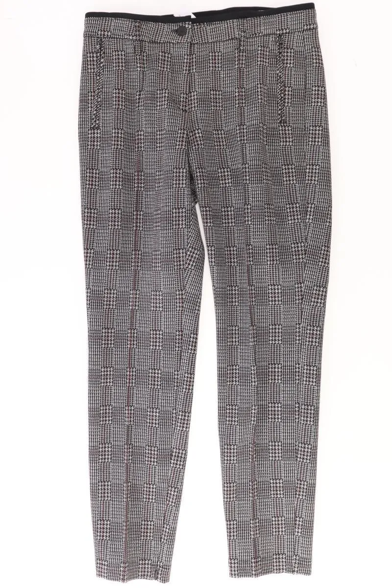 Cambio Stoffhose Gr. 40 hahnentritt Modell Rhona grau aus Viskose