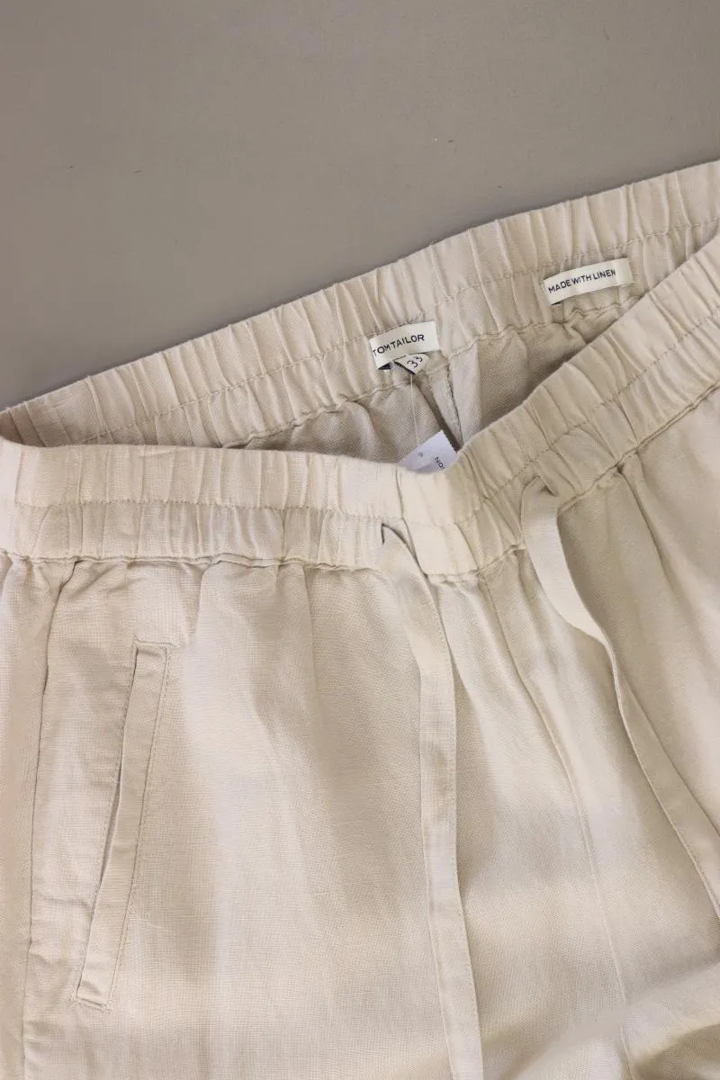 Tom Tailor Hose Gr. 38 creme aus Baumwolle