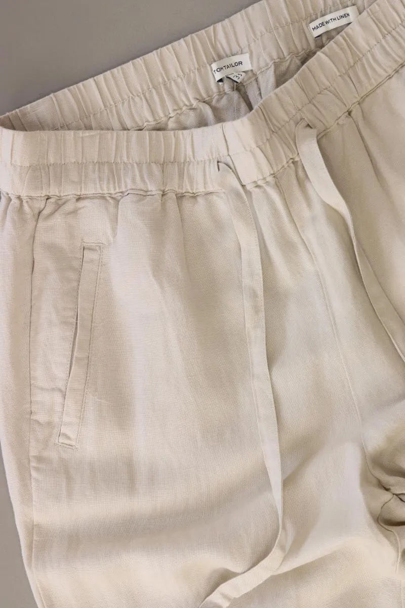 Tom Tailor Hose Gr. 38 creme aus Baumwolle