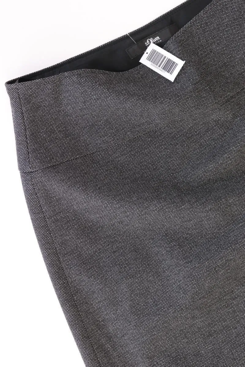 s.Oliver Selection Bleistiftrock Gr. 38 grau aus Polyester