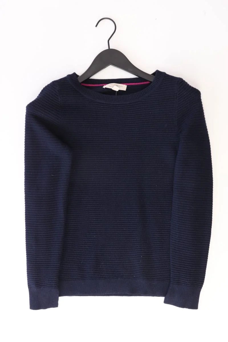 Esprit Feinstrickpullover Gr. XS blau aus Baumwolle