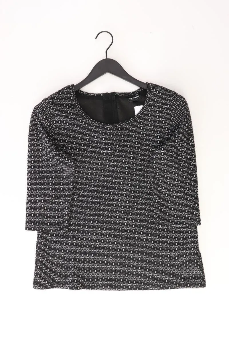 Taifun Feinstrickpullover Gr. 40 schwarz aus Polyester