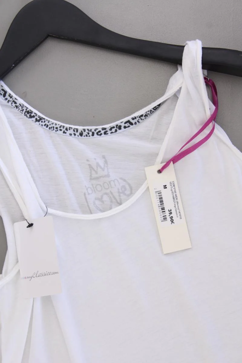 Bloom Trägertop Gr. M neu mit Etikett Neupreis: 39,95€! weiß aus Baumwolle