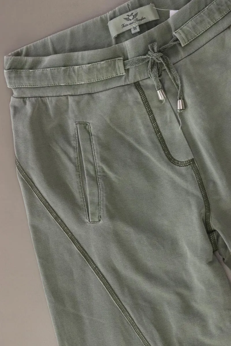 Fritzi aus Preußen Jogginghose Gr. XS grün aus Baumwolle