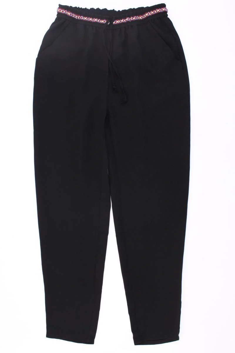 H&M Stoffhose Gr. 36 schwarz aus Polyester