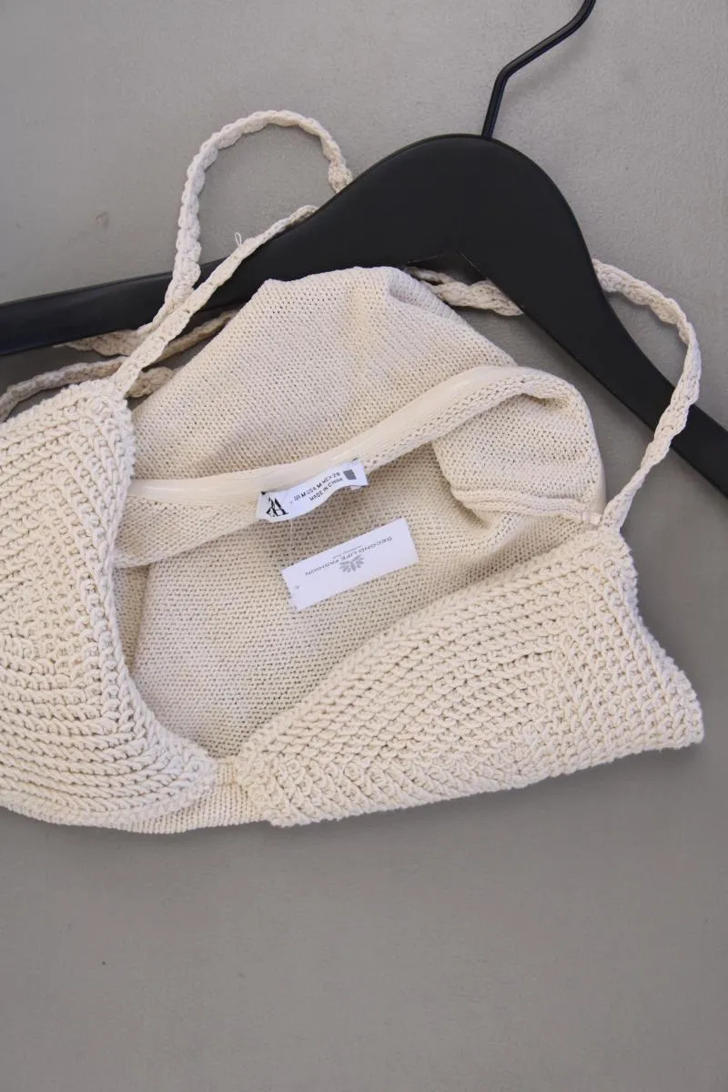 Zara Neckholdertop Gr. M creme