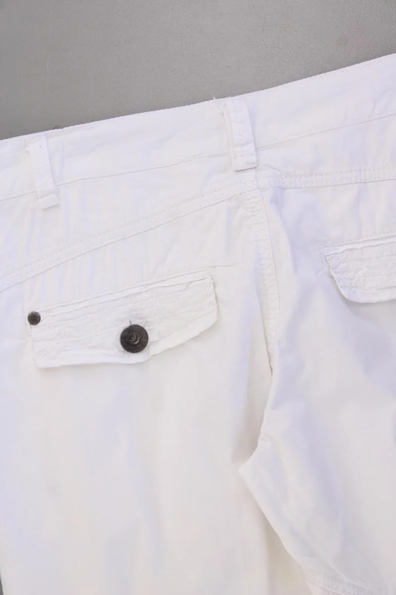 Garcia Jeans Shorts Gr. S weiß aus Baumwolle