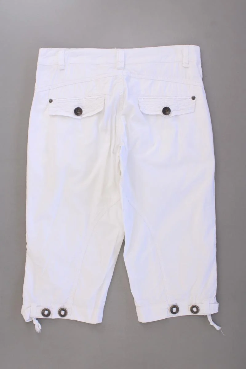 Garcia Jeans Shorts Gr. S weiß aus Baumwolle
