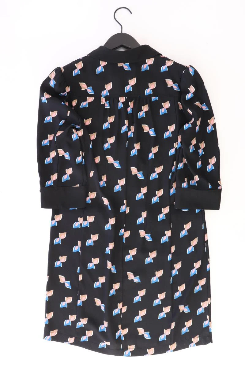 Diane von Furstenberg Midikleid Gr. S neuwertig 3/4 Ärmel schwarz