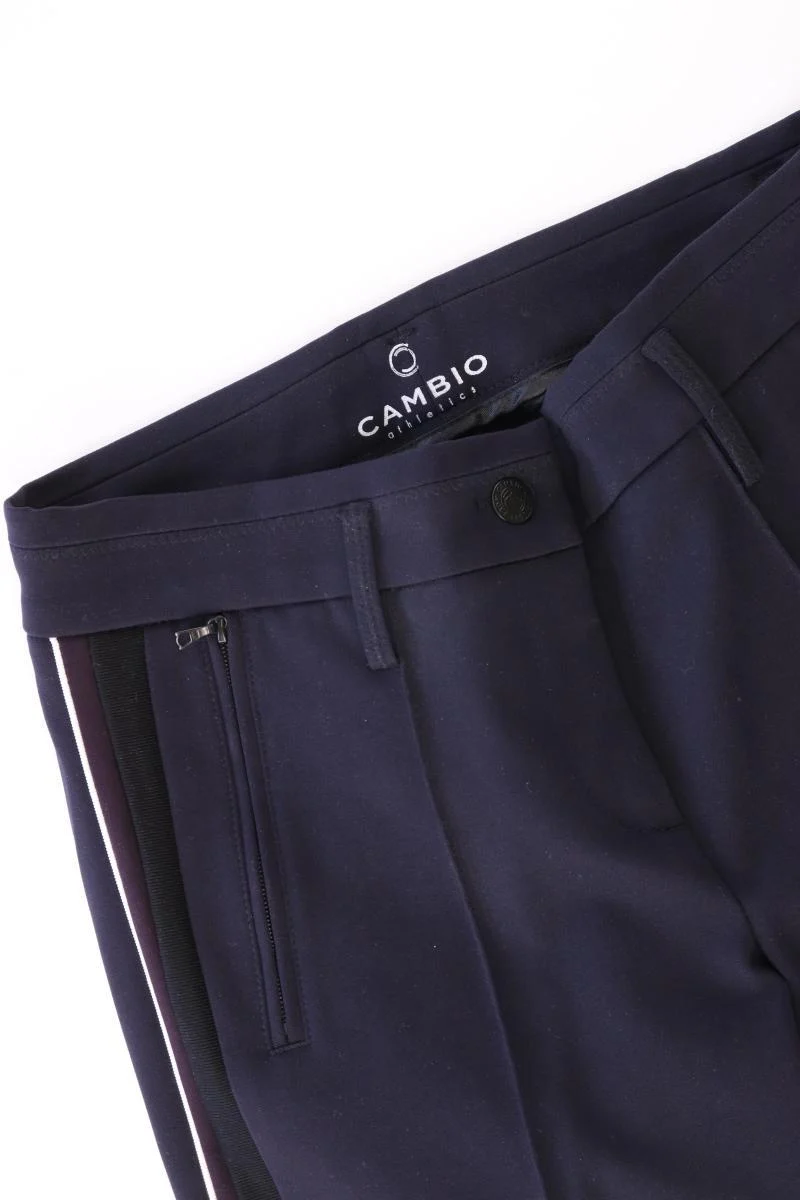 Cambio Hose Gr. 36 blau aus Viskose