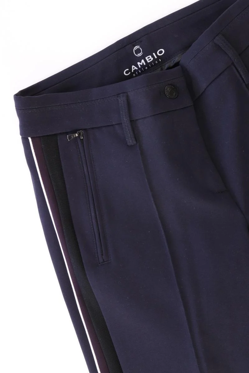 Cambio Hose Gr. 36 blau aus Viskose