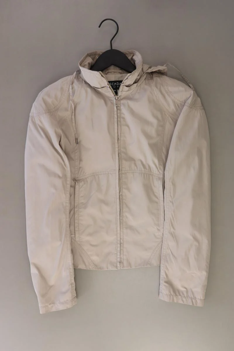 Escada Sport Kapuzenjacke Gr. 34 creme aus Polyester