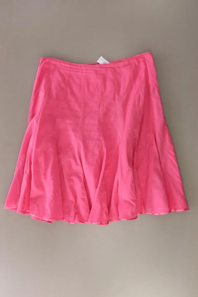 Esprit Collection Faltenrock Gr. 38 pink aus Baumwolle