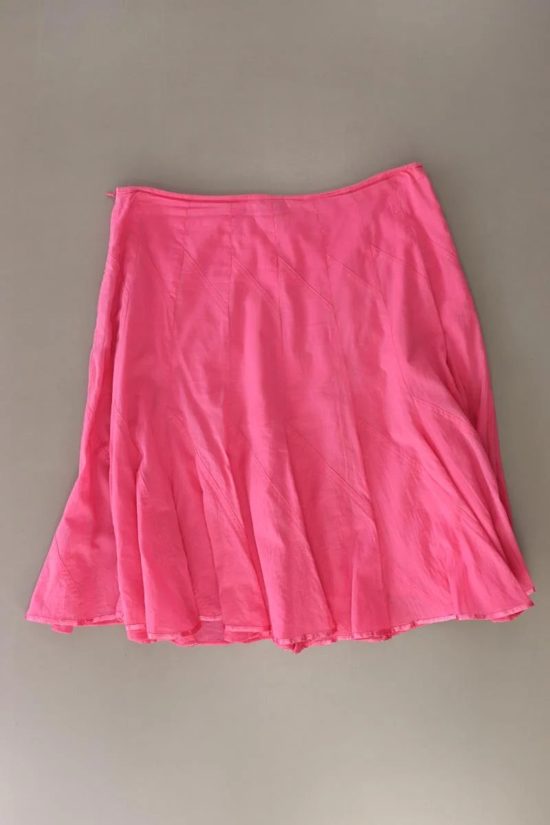 Esprit Collection Faltenrock Gr. 38 pink aus Baumwolle