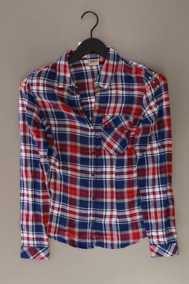 Second Hand Outfit Größe XS mit Karobluse in Gr. XS und Armband