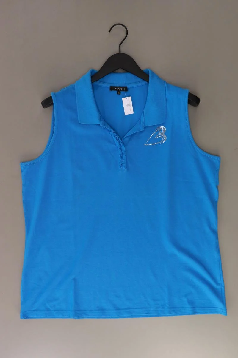Bonita Polotop Gr. XXL neuwertig blau aus Baumwolle
