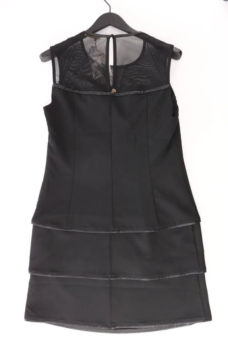 Fracomina Abendkleid Gr. L neu mit Etikett Ärmellos schwarz aus Polyester