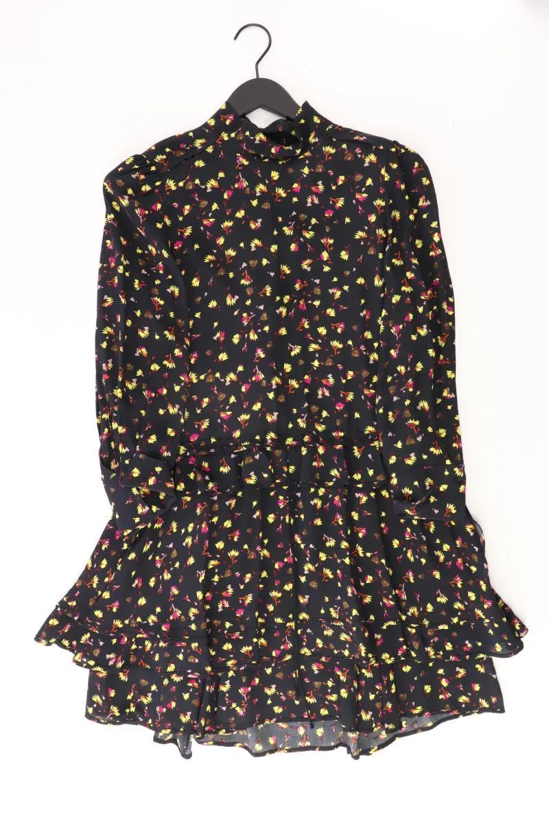 Dorothee Schumacher Kleid mit Seide Größe 3 Gr. 38 Langarm schwarz aus Viskose