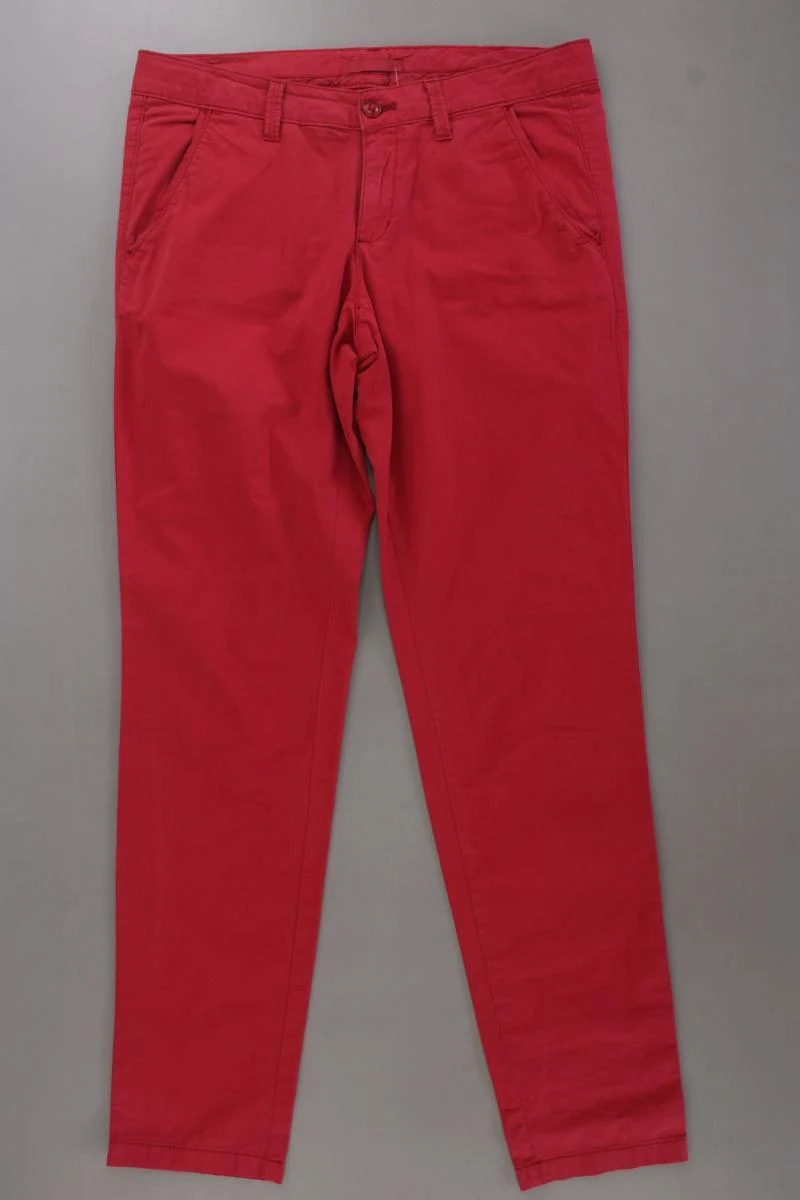 Esprit Hose Gr. 38/L32 rot aus Baumwolle