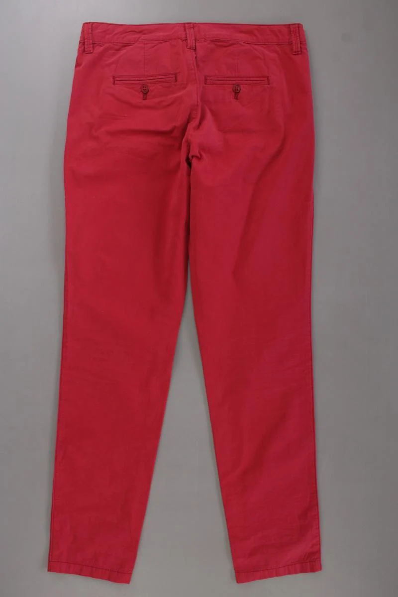 Esprit Hose Gr. 38/L32 rot aus Baumwolle