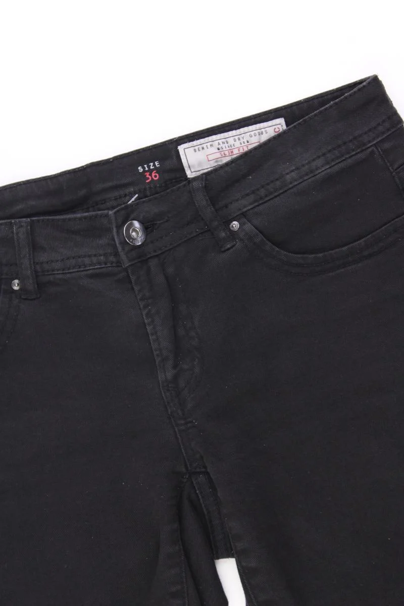 edc by Esprit Jeansshorts Gr. 36 schwarz