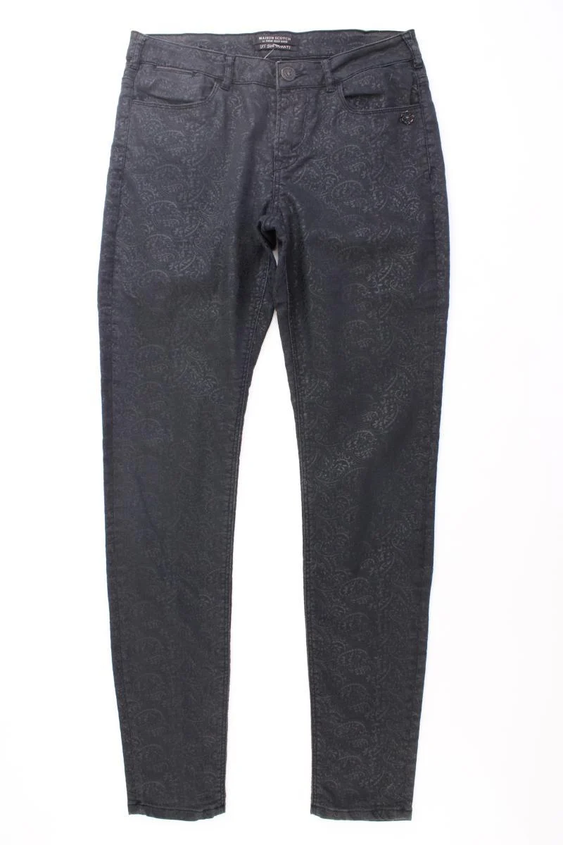 Maison Scotch Hose Gr. W30/L34 grau aus Baumwolle