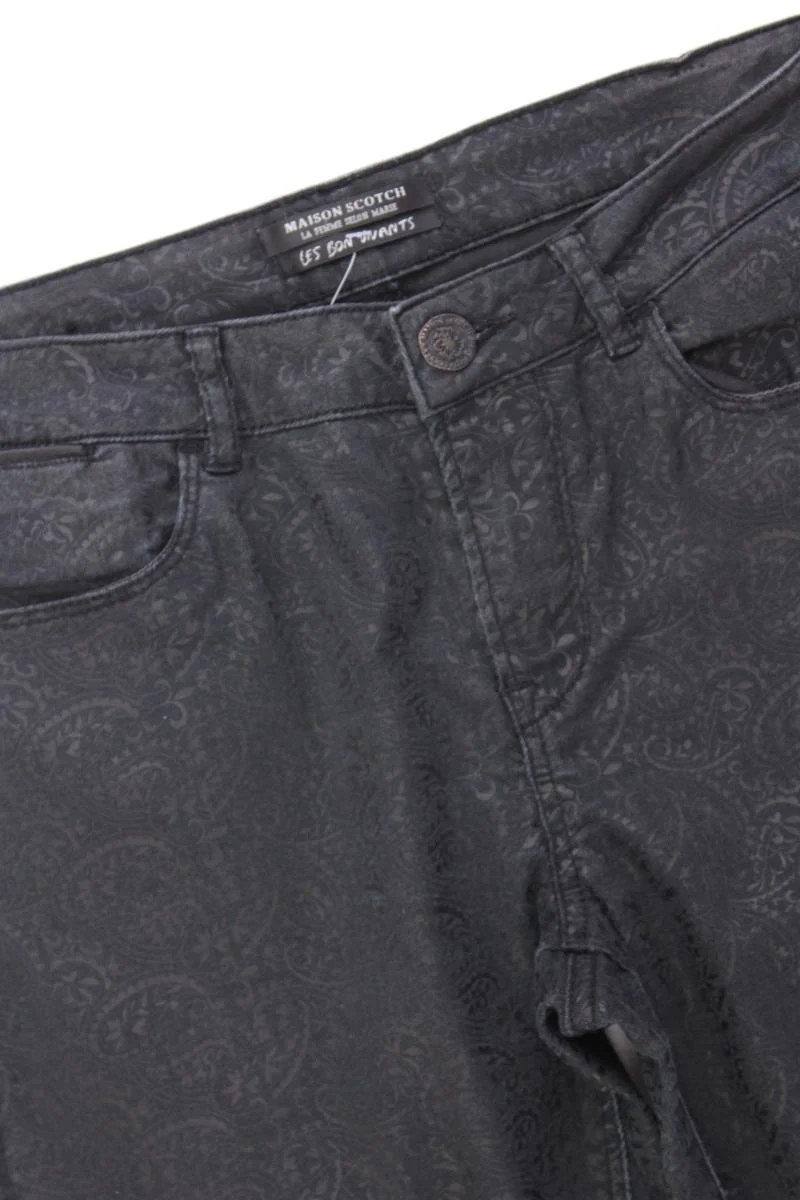Maison Scotch Hose Gr. W30/L34 grau aus Baumwolle