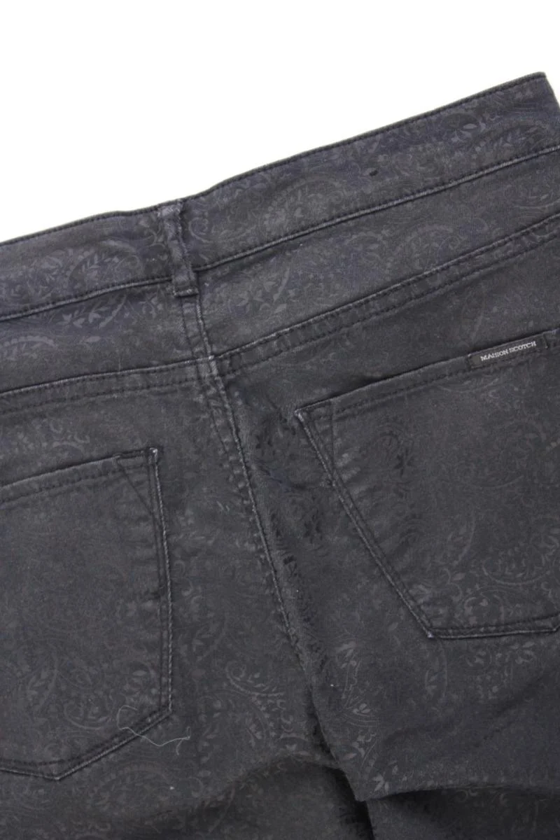 Maison Scotch Hose Gr. W30/L34 grau aus Baumwolle
