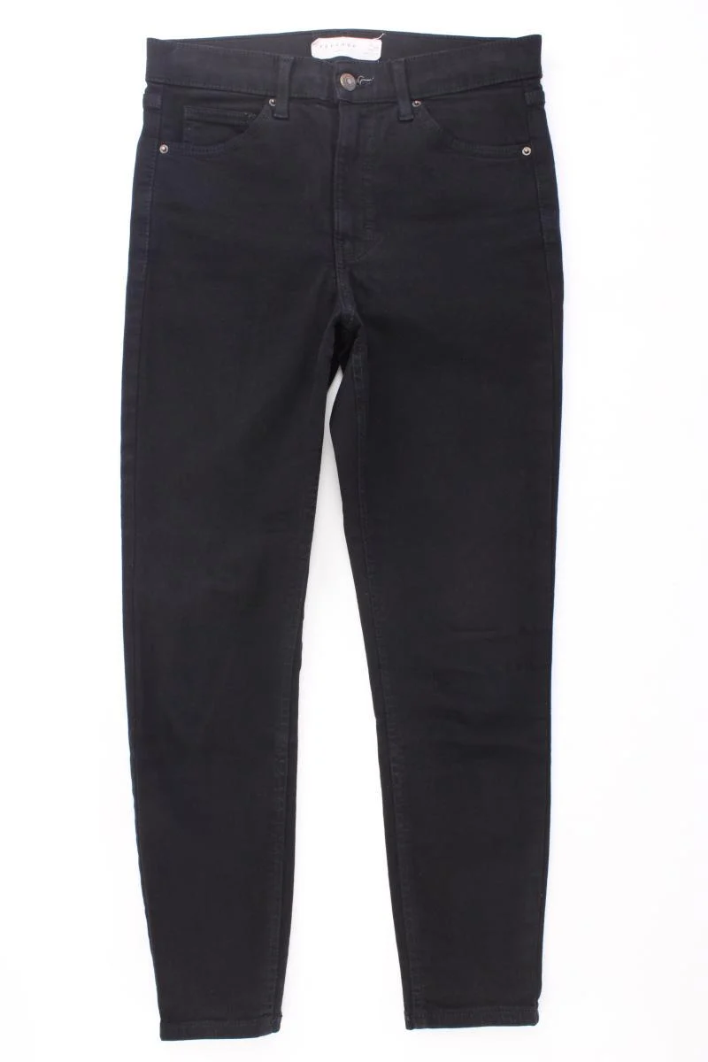 Topshop Five-Pocket-Hose Gr. W28/L30 schwarz aus Baumwolle